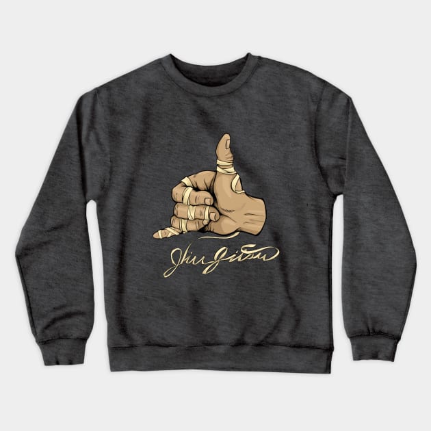 Hella Chill Jiu Jitsu Crewneck Sweatshirt by cmurdurr